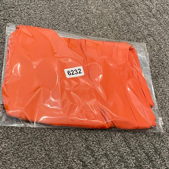 Joie Wide Leg elastic waist drawstring pants orange 16232 - Picture 11 of 11